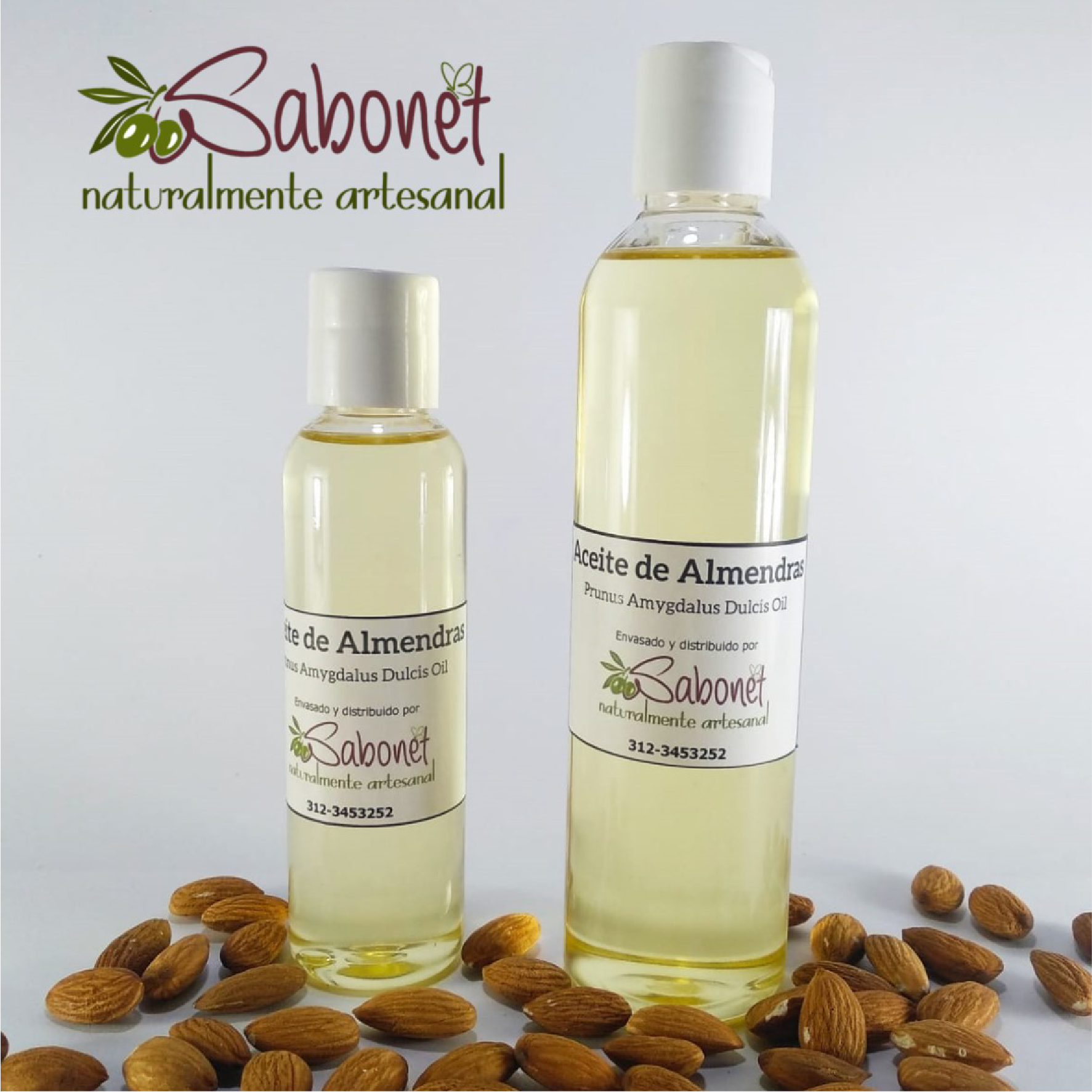 Aceite de Almendras Dulces con Vitamina E – Sabonet Naturalmente Artesanal