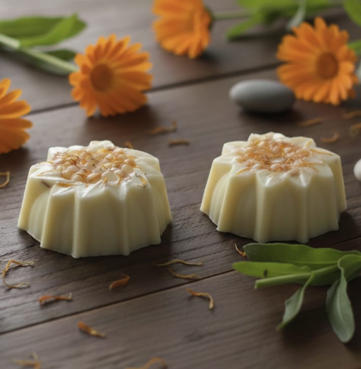 Jabón facial de Caléndula