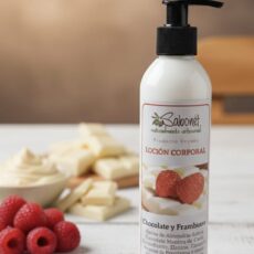Loción corporal Chocolate y frambuesas