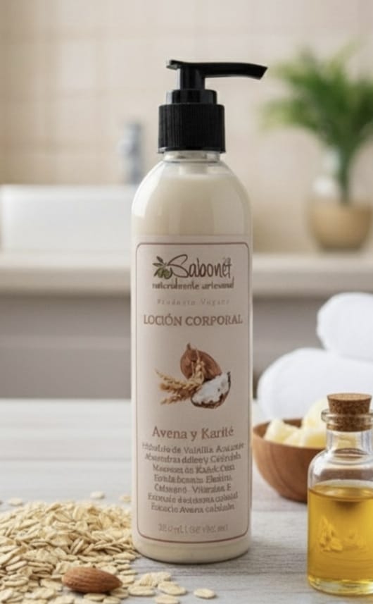 Locion corporal de Avena y Karite